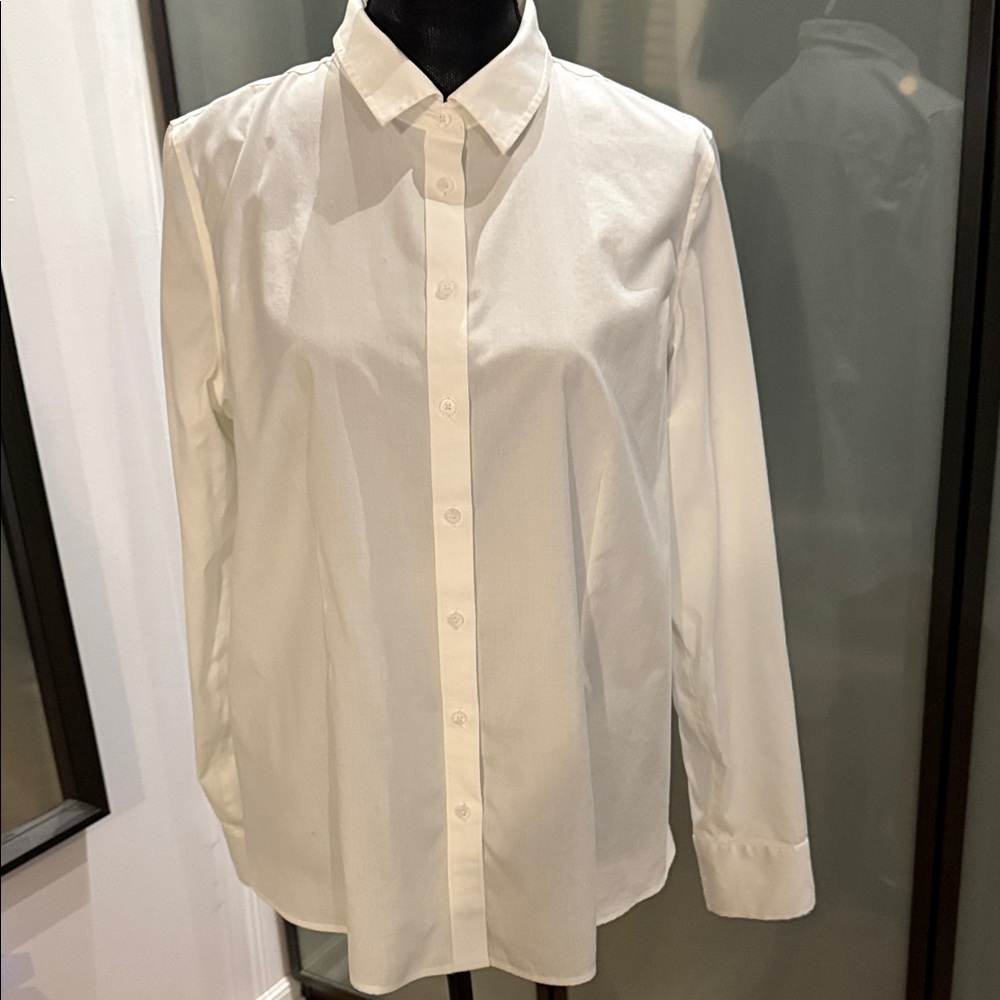 Talbots White Perfect shirt 2025